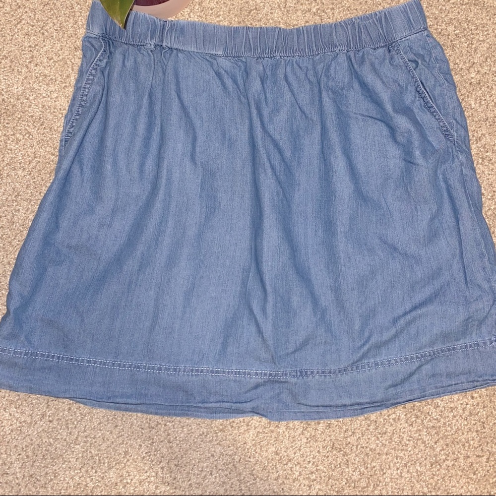 Jean skirt